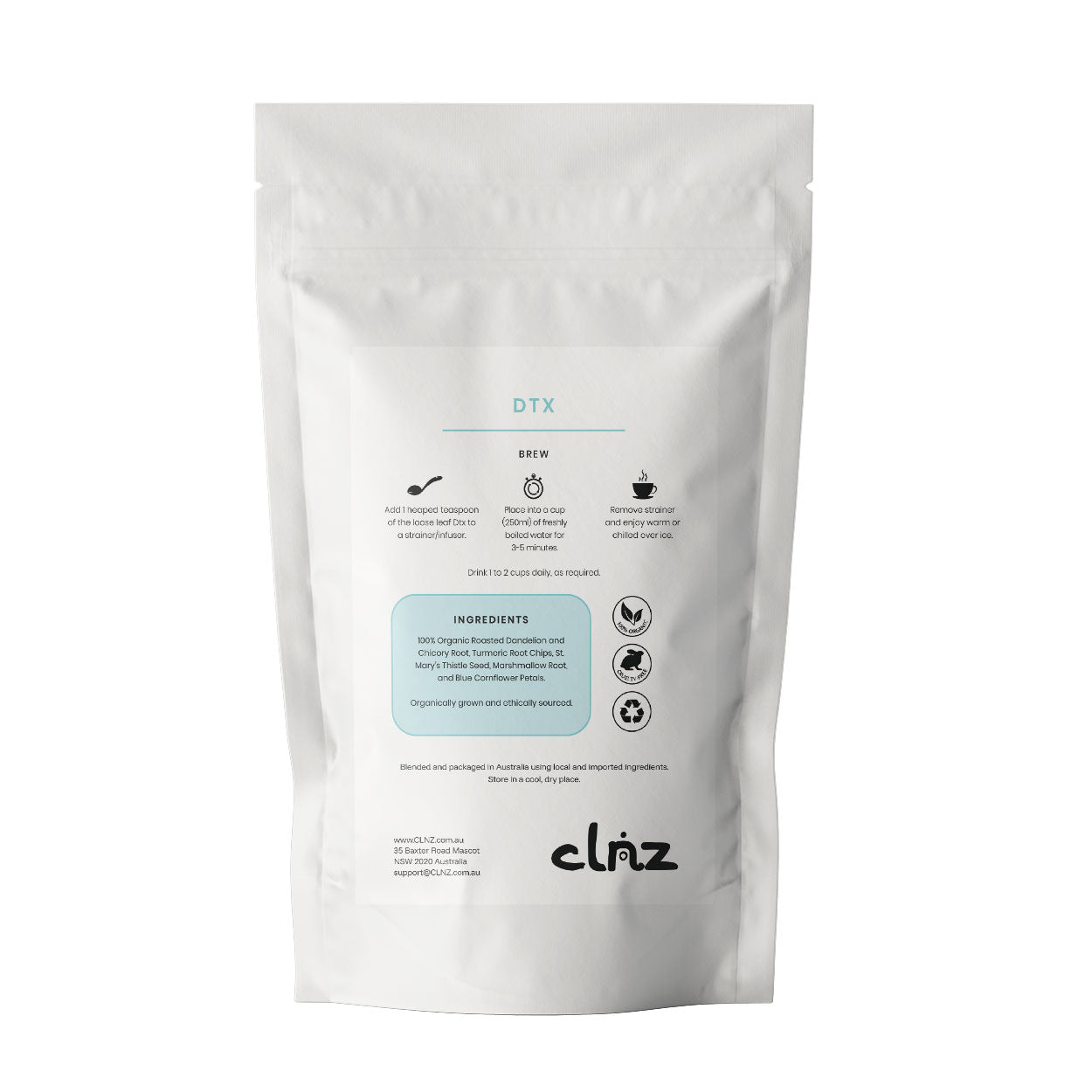 CLNZ: DTX Liver Detox Blend