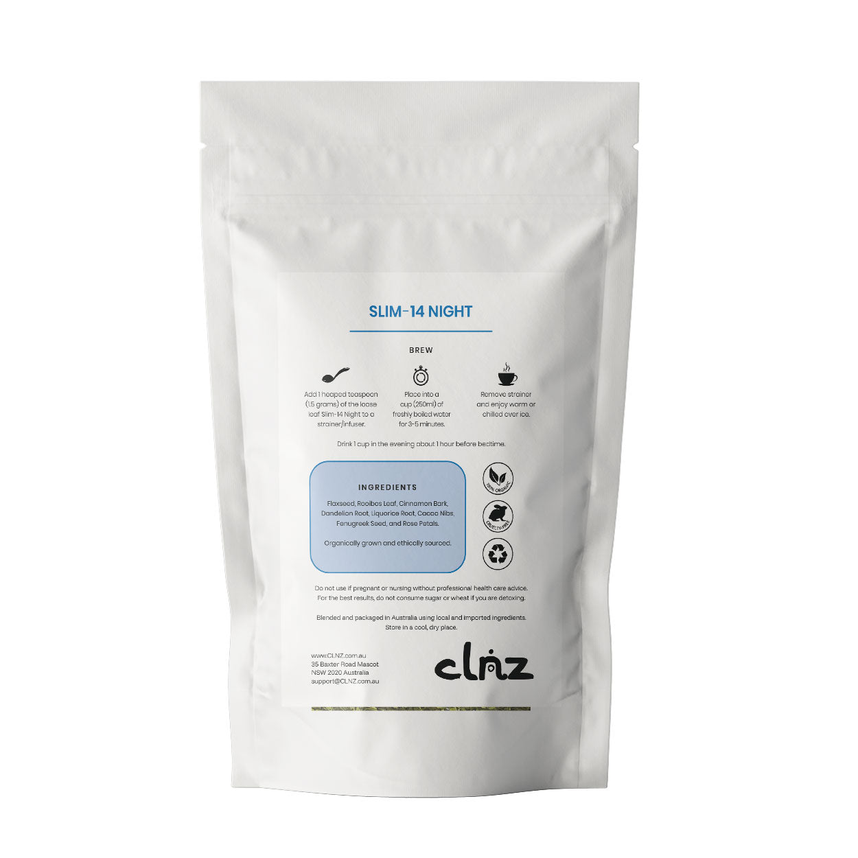 CLNZ: SLIM14 – 14 Day Detox Program