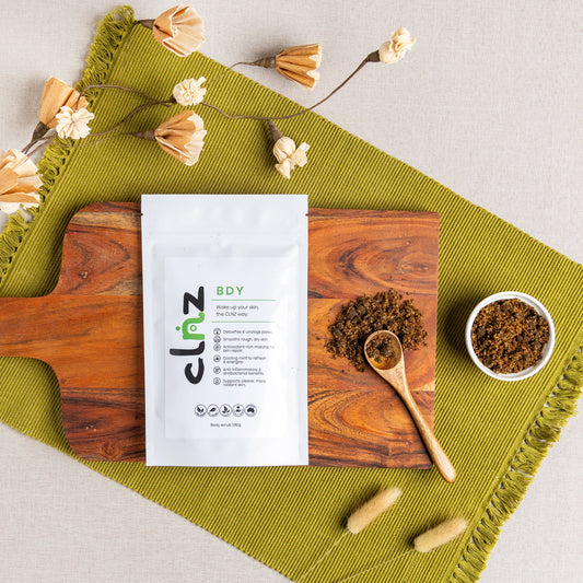 CLNZ: BDY – Matcha Body Scrub
