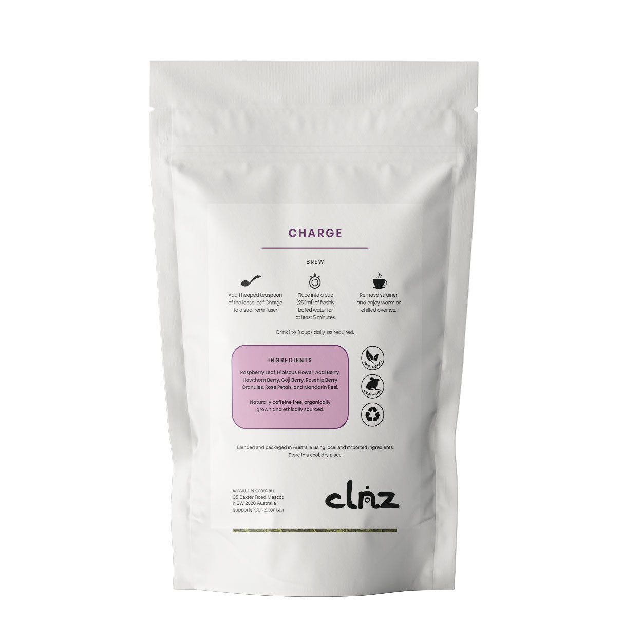 CLNZ: CHARGE – Superfruit Blend